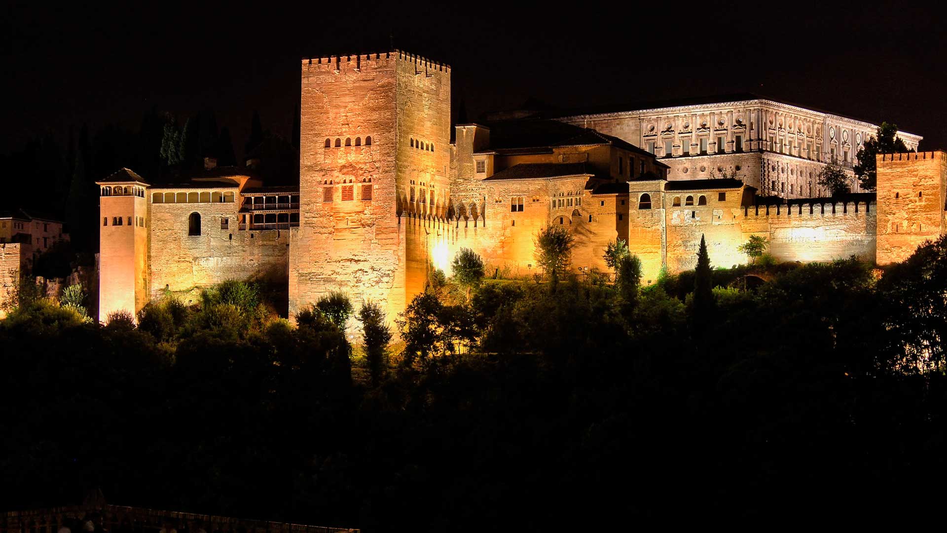 alhambra nocturna